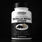 Semilla Negra Etíope — La fórmula natural con 4,64% de timoquinona para tu equilibrio interno.